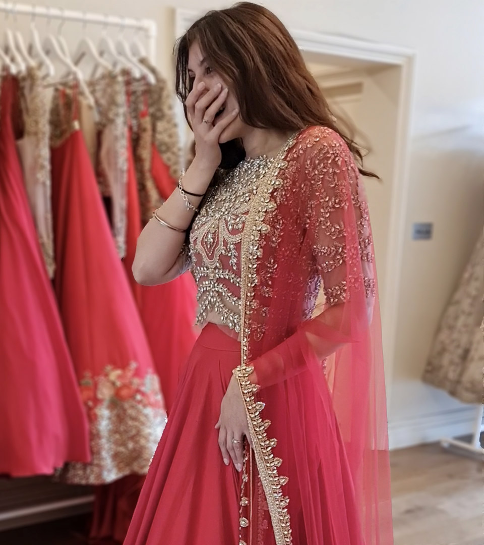Pakistani Wedding Bridal Lehenga Dresses - Sahiba Collection